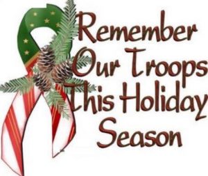 Remember Our Troops This Holiday Season